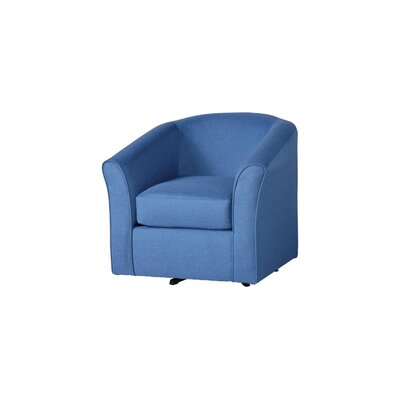 ginsburg swivel barrel chair