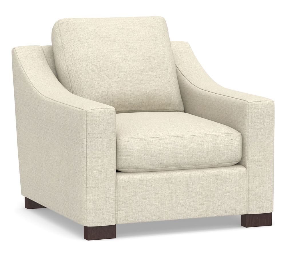 Turner Slope Arm Upholstered Small Armchair 36