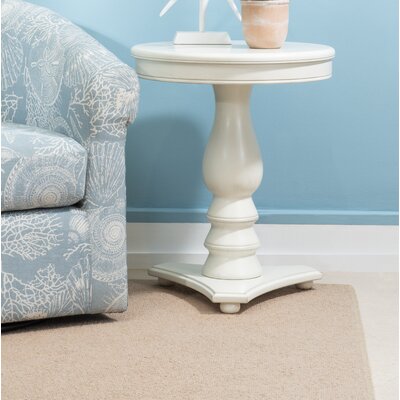 dollison pedestal end table