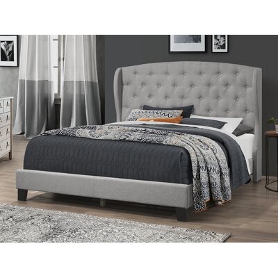 Liliana tufted online upholstered platform bed