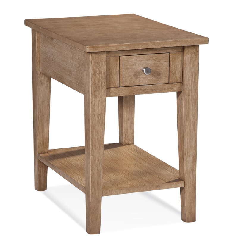 Braxton Culler East Hampton Solid Wood End Table with Storage ...