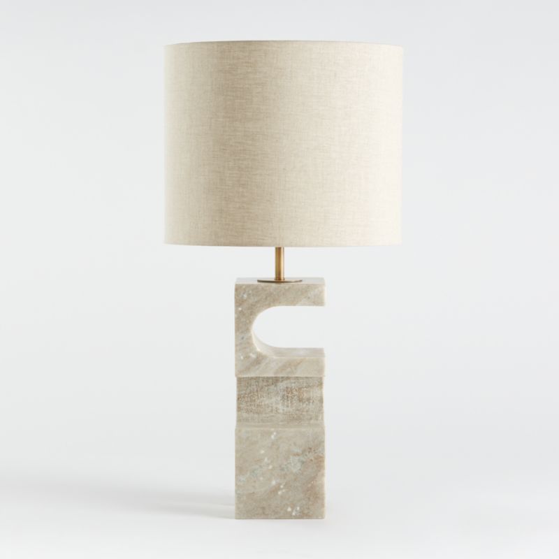 boveda stone table lamp