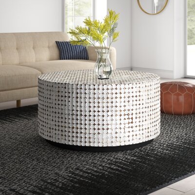 sherlyn drum coffee table