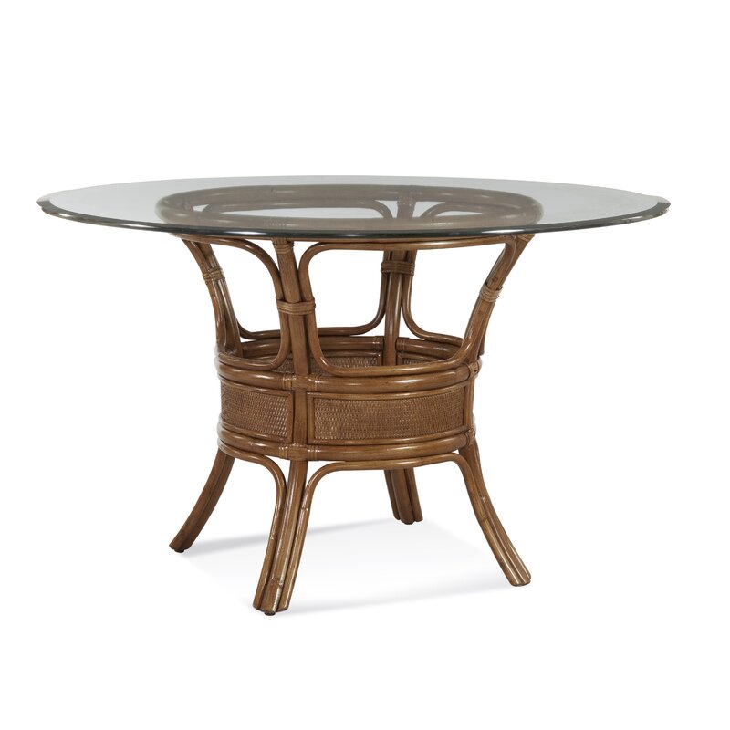 Braxton Culler Drury Lane Round Dining Table Color: Linen, Size: 30