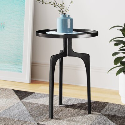 jessa pedestal end table