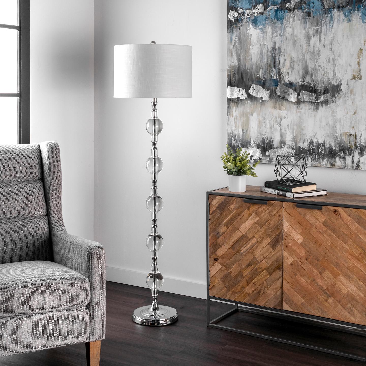 delaney marble floor lamp