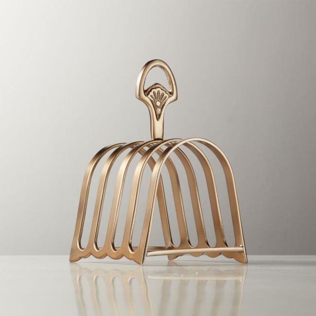 Hollings Antique Bronze Toast Rack