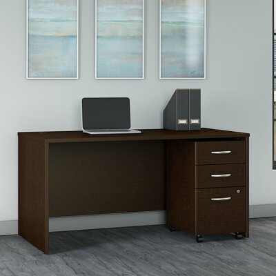 covert grey secretary desk