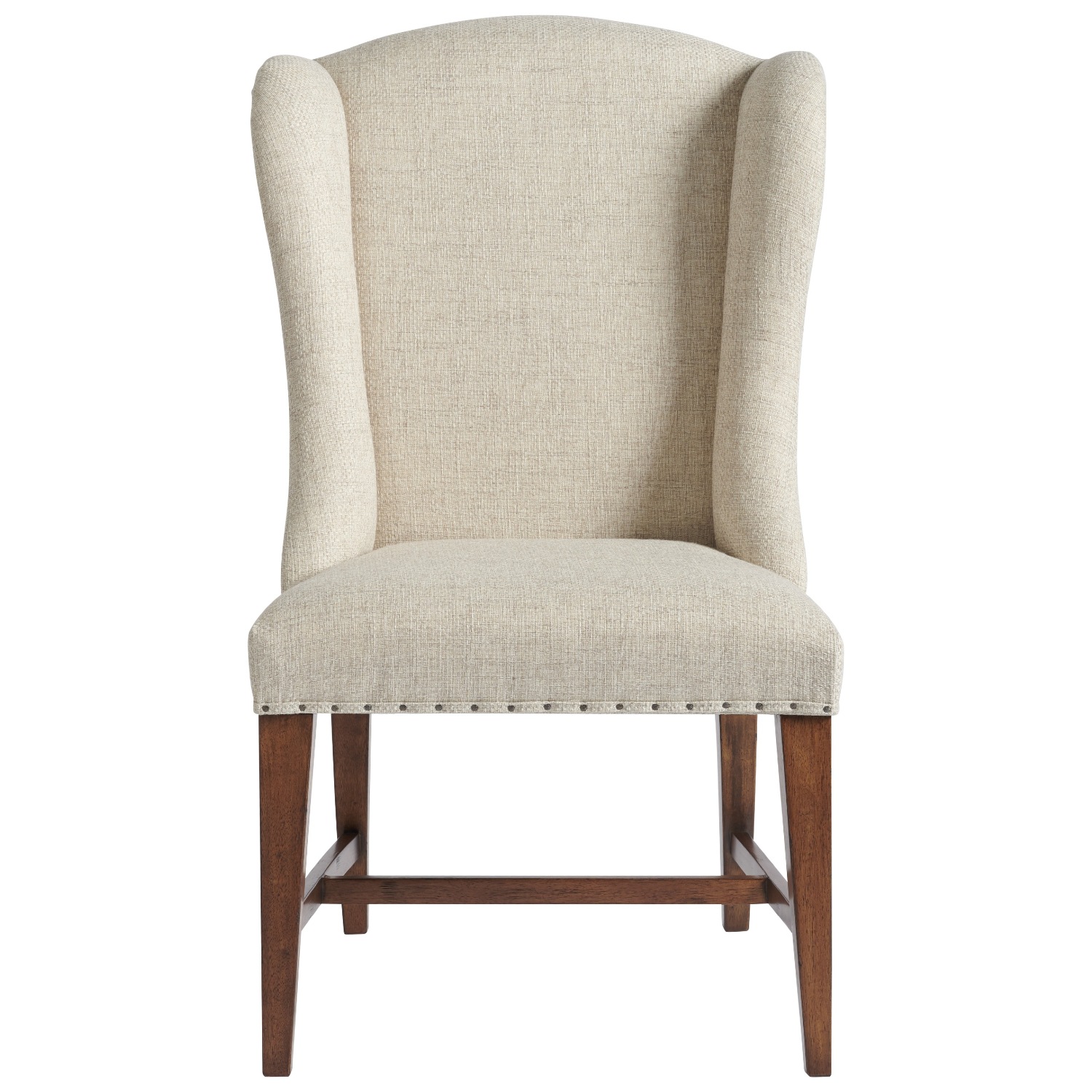 Dining chair nailhead accent