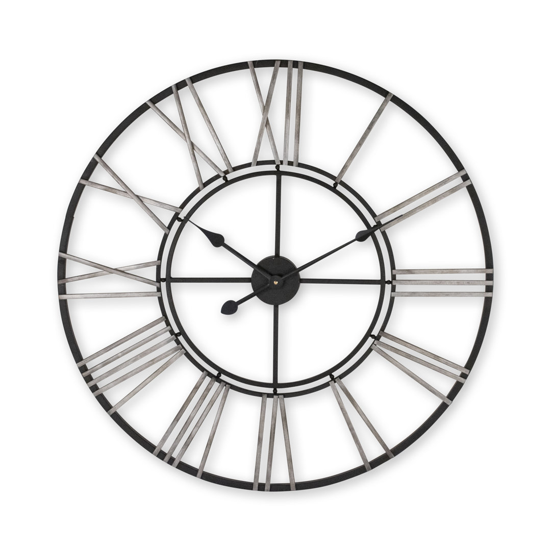 Zentique Iron Wall Clock - Perigold | Havenly