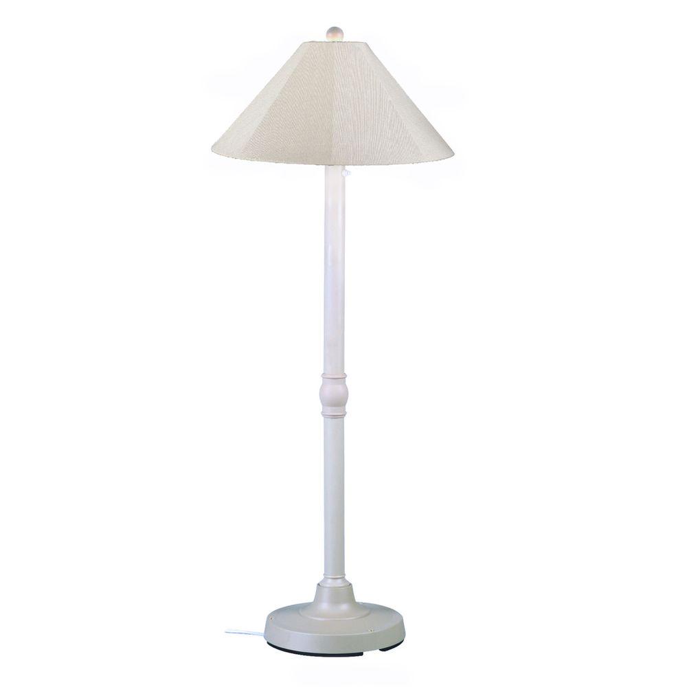 Flores Floor Lamp with Fluted Shade - Crate and Barrel | Havenly