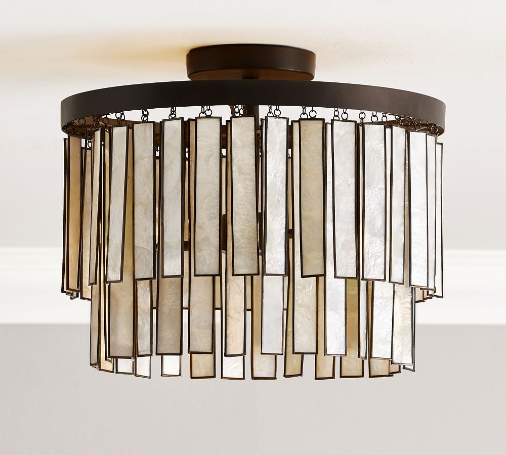 brixton black and silver 24 wide drum pendant light