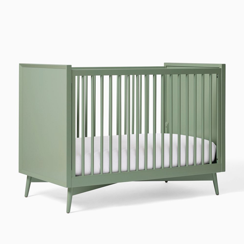 White mid hotsell century crib