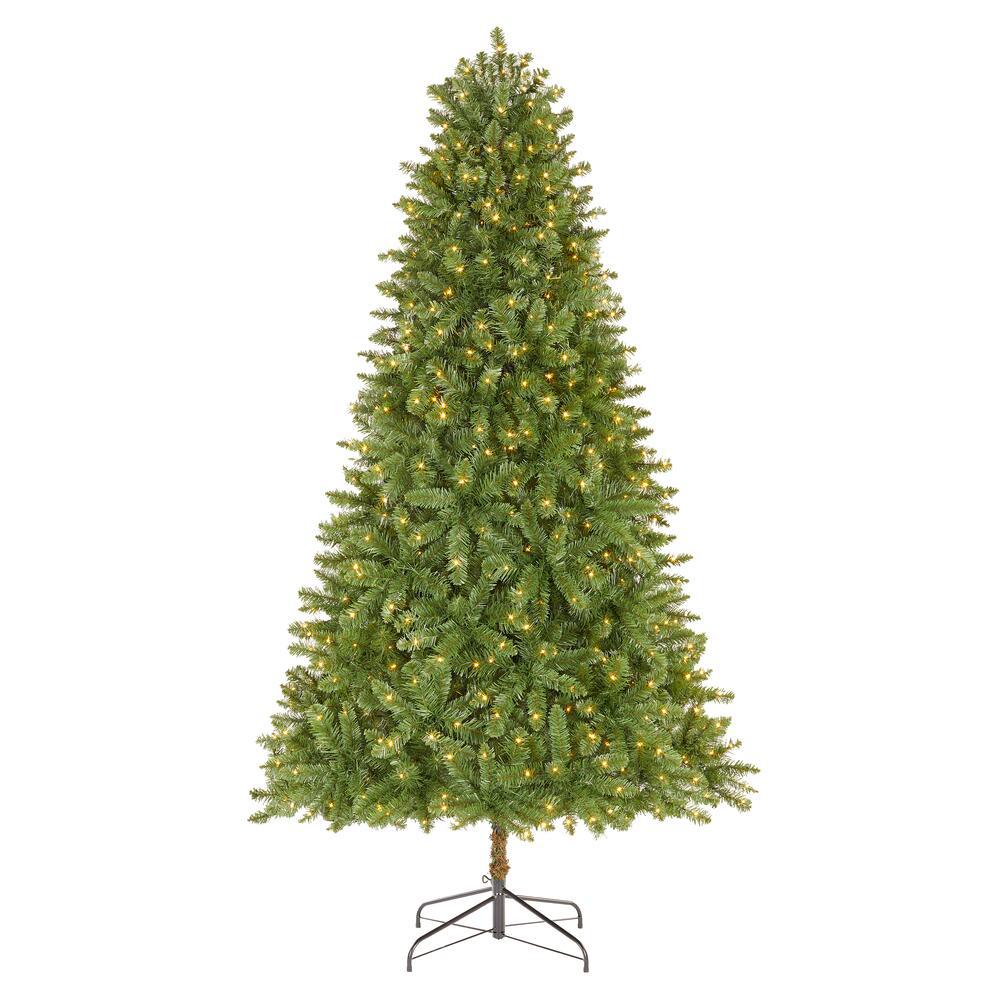 Home Accents Holiday 7.5 ft Fenwick Pine LED PreLit Artificial