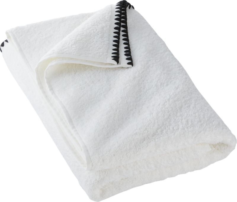 Tuli Black Trim Washcloth + Reviews