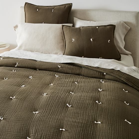 Dreamy Gauze Cotton Duvet Cover & Shams