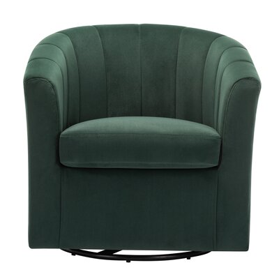 barrentine swivel barrel chair